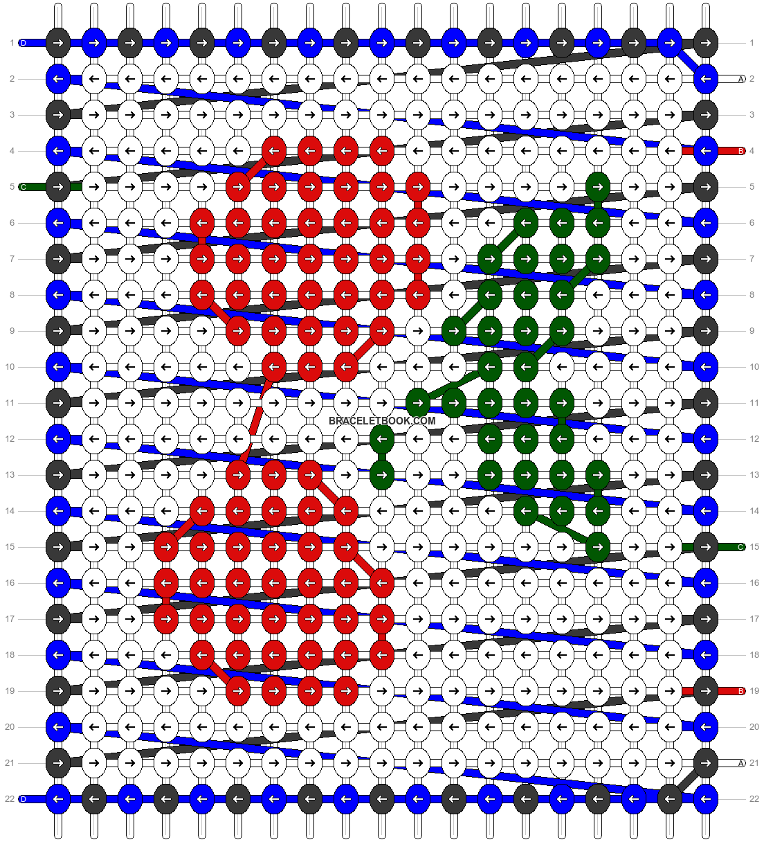Alpha pattern #29431 variation #17321 pattern