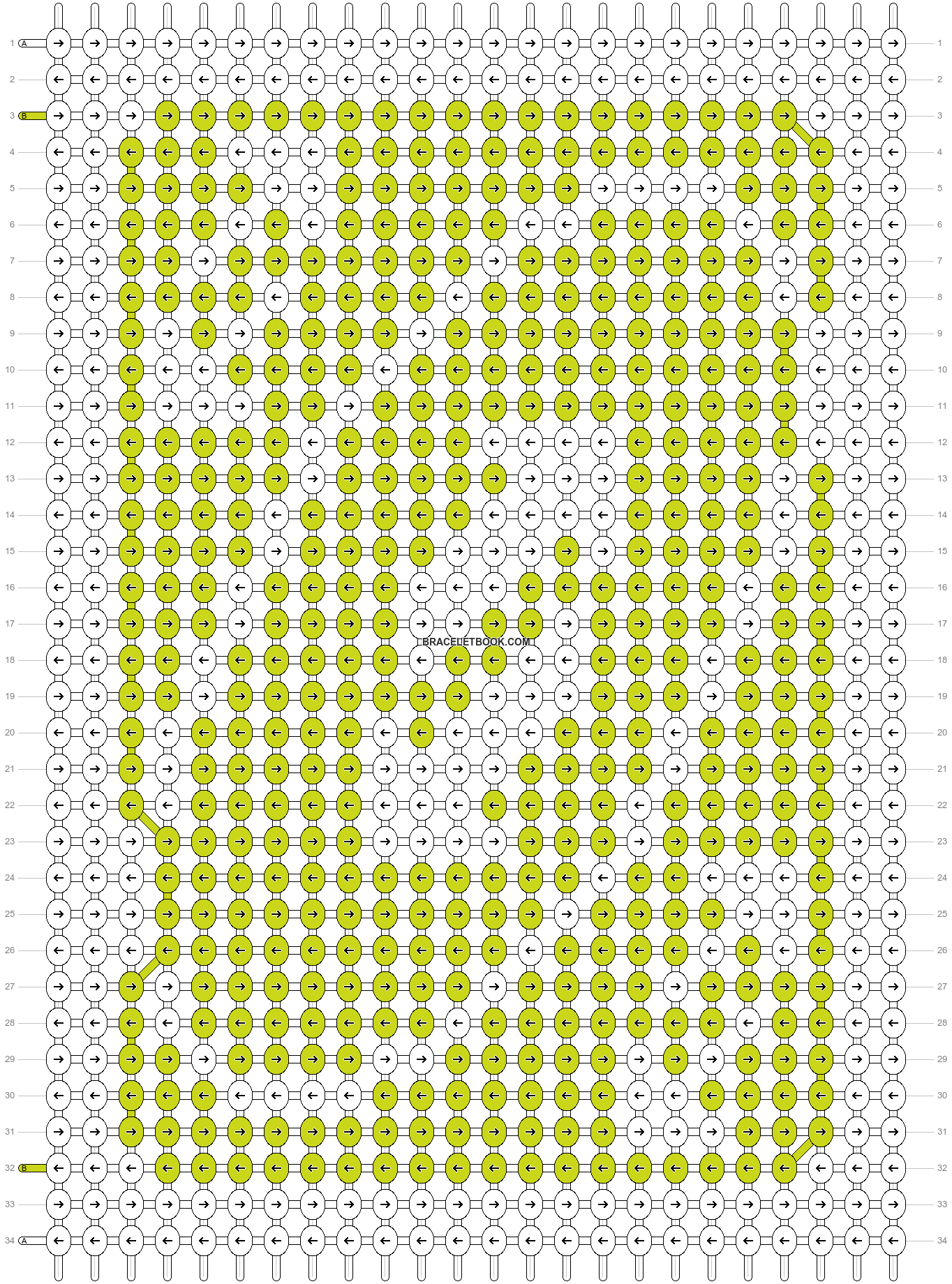 Alpha pattern #29409 variation #17429 pattern