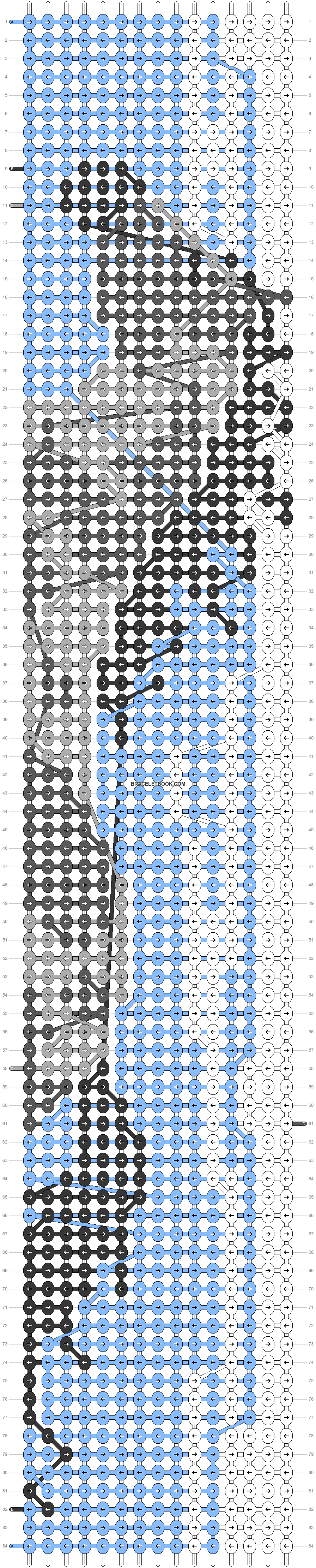 Alpha pattern #29522 variation #17461 pattern