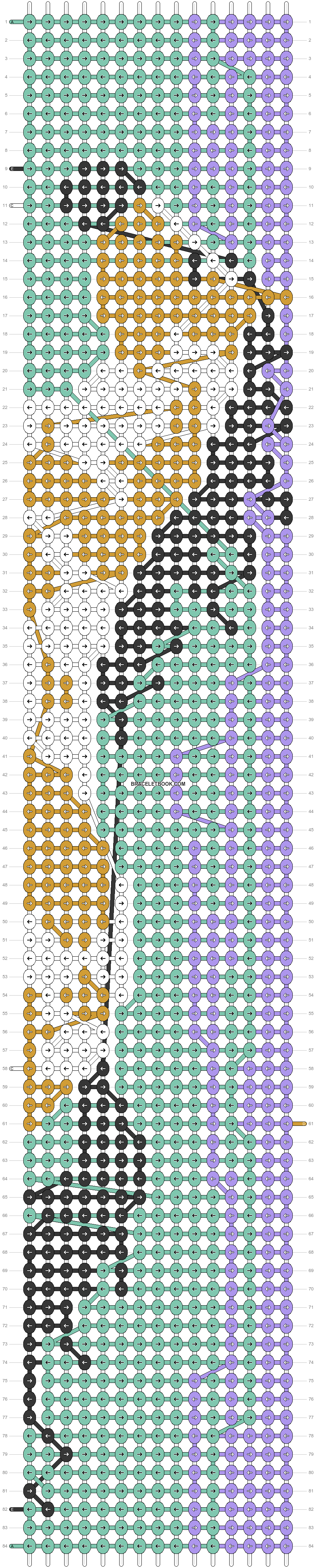 Alpha pattern #29522 variation #17537 pattern