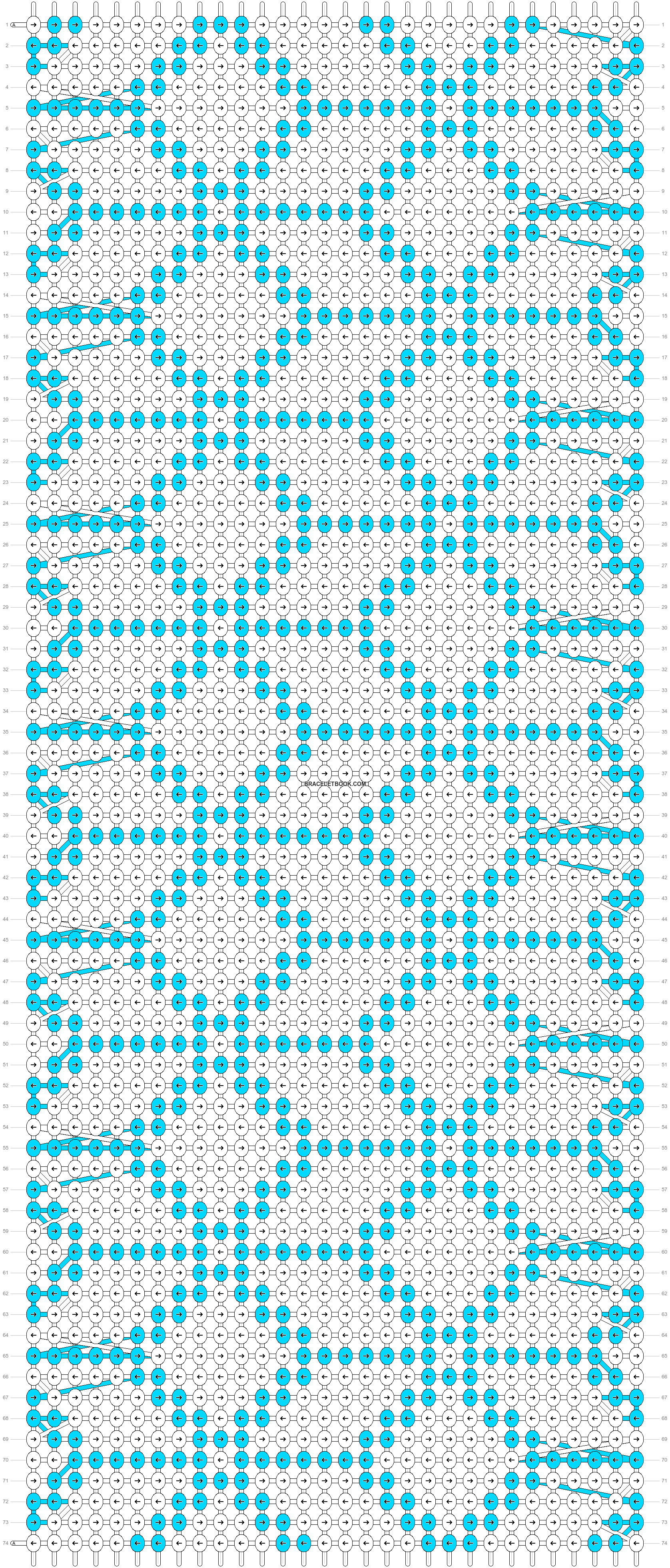 Alpha pattern #19162 variation #17626 pattern