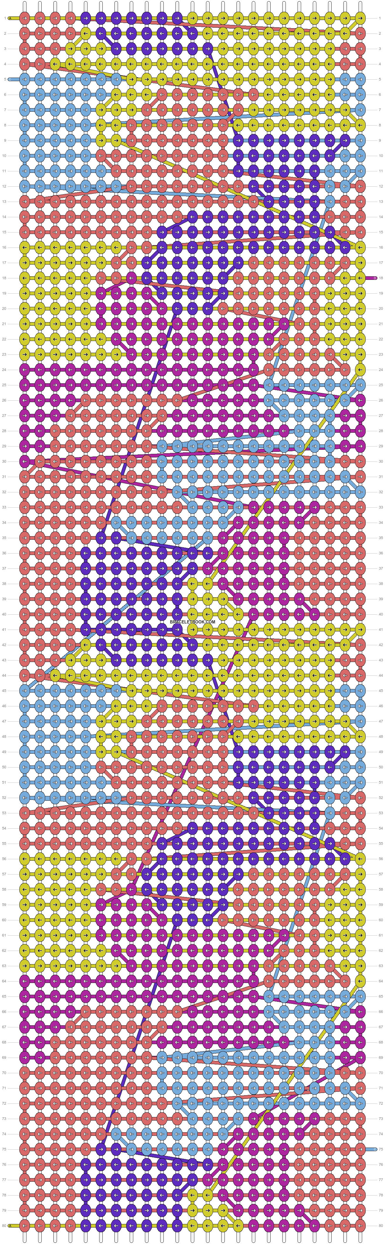 Alpha pattern #24045 variation #17867 pattern