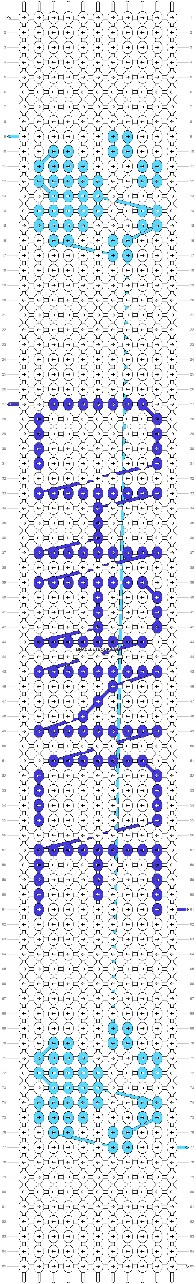 Alpha pattern #25098 variation #18027 pattern