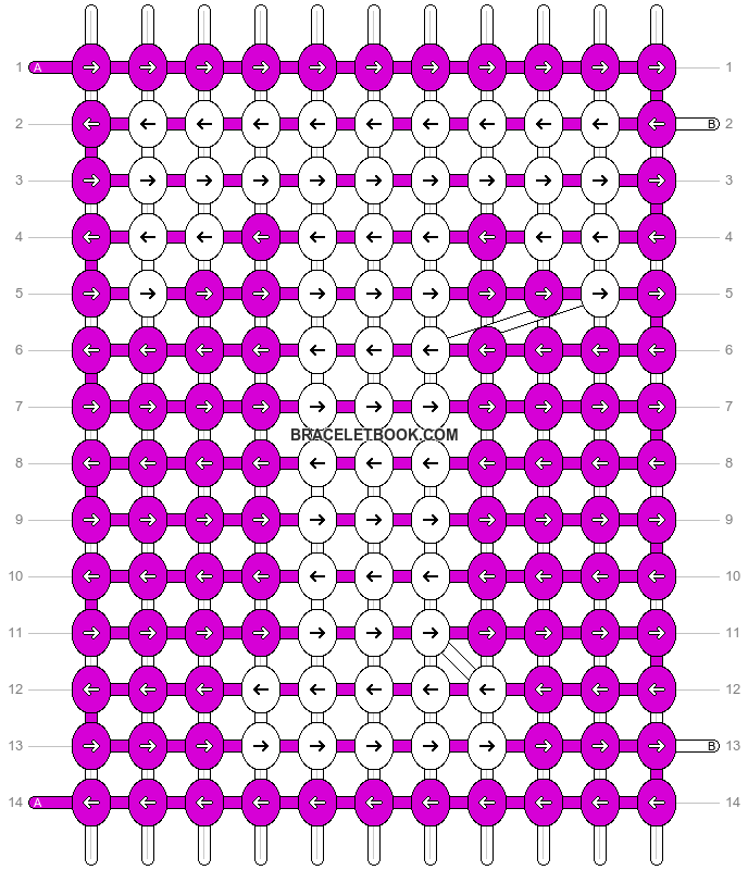 Alpha pattern #443 variation #18133 pattern