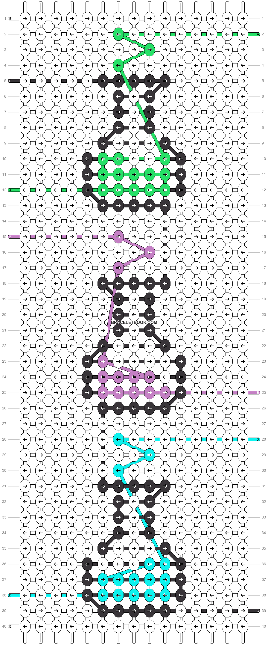 Alpha pattern #29368 variation #18255 pattern