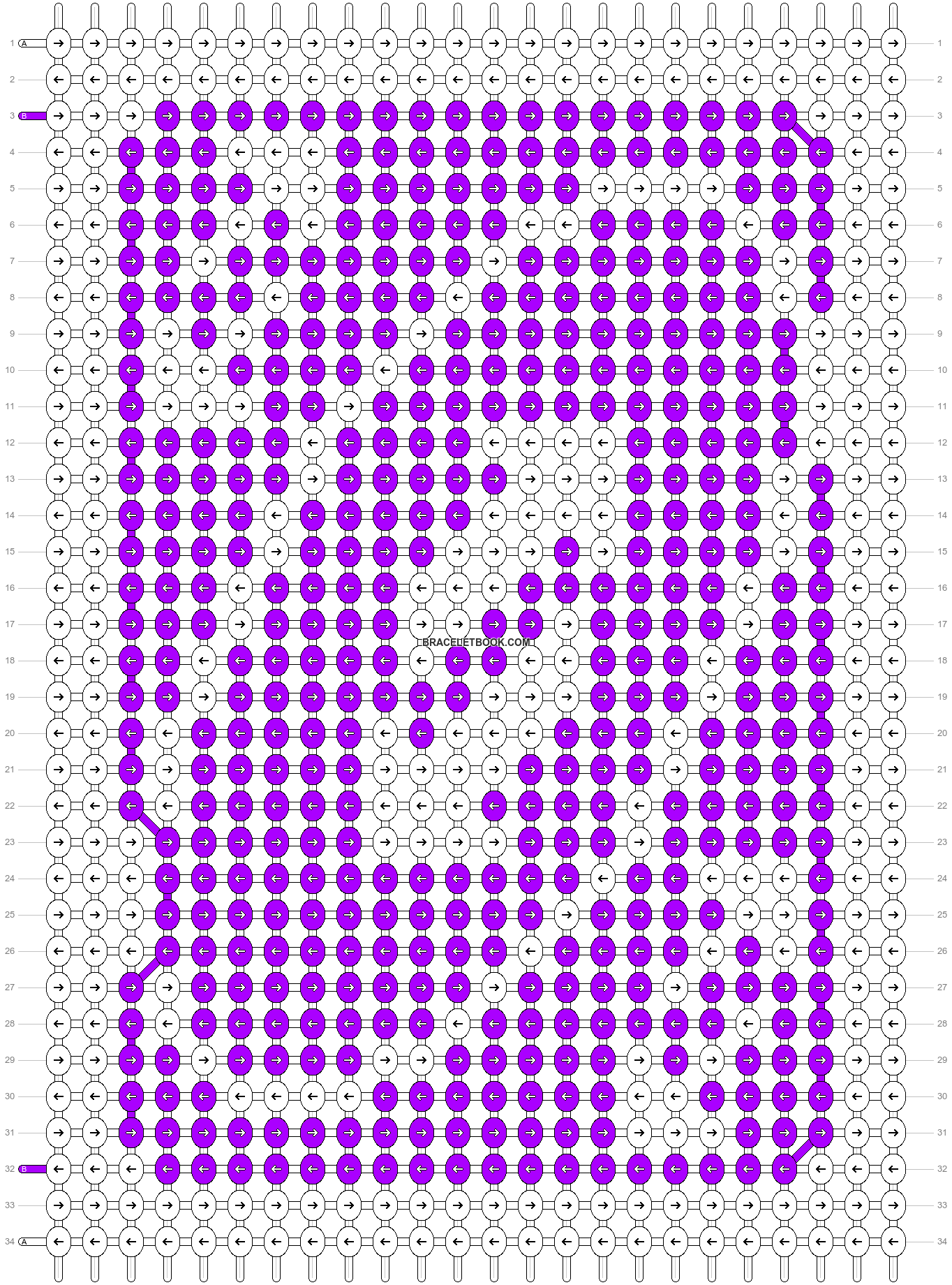 Alpha pattern #29409 variation #18496 pattern
