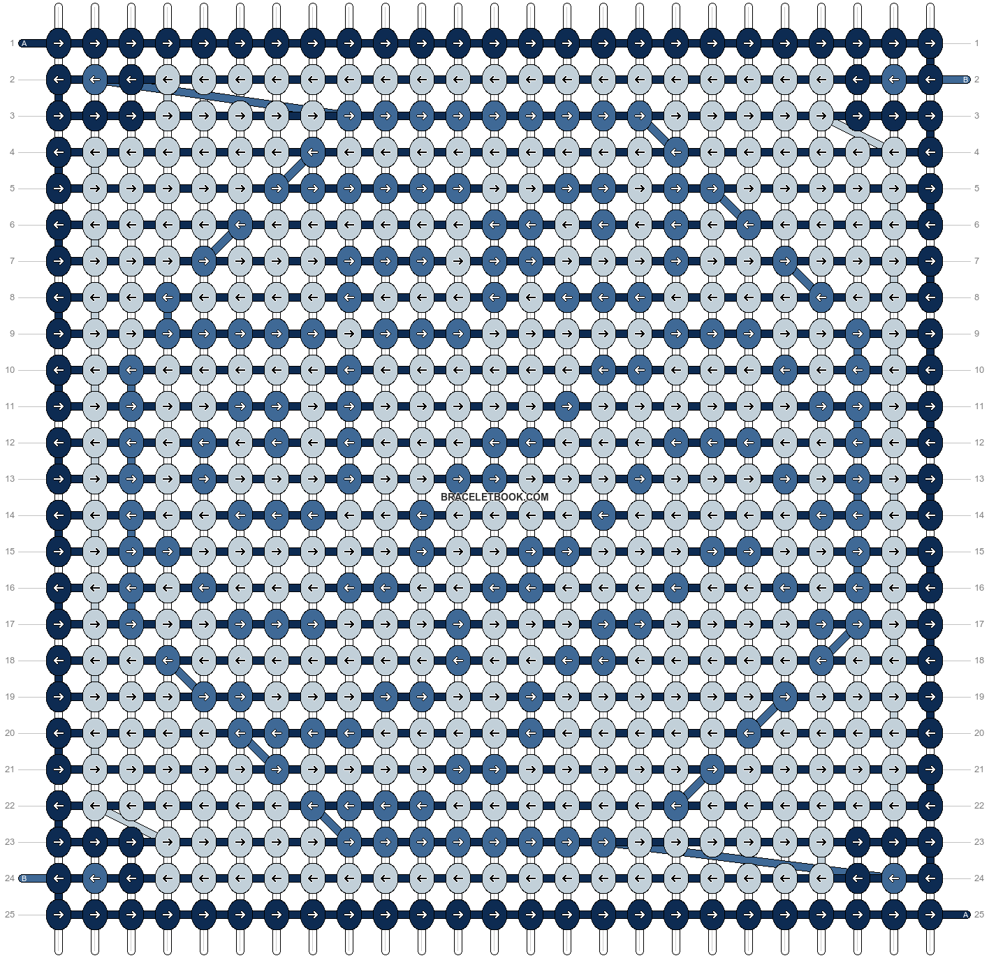 Alpha pattern #1134 variation #18558 pattern