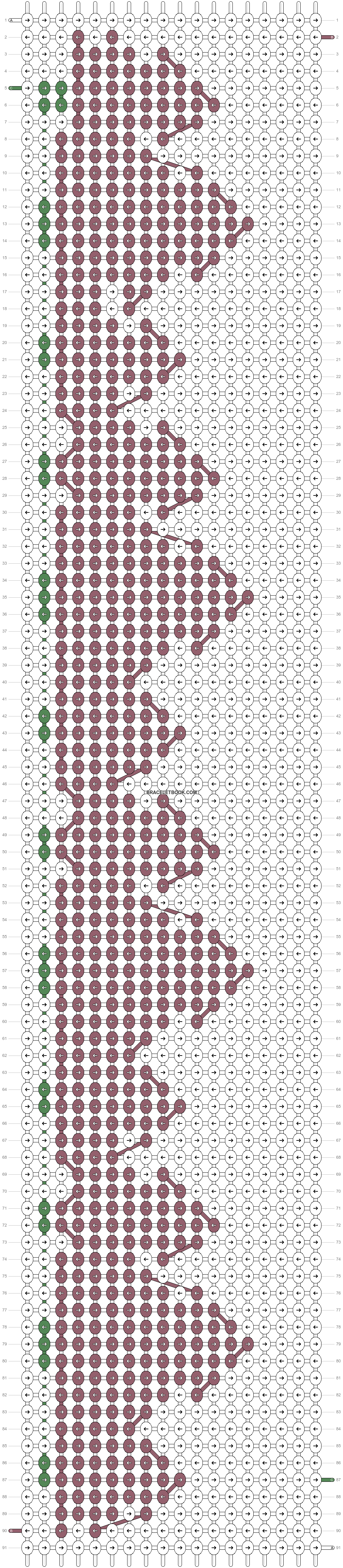 Alpha pattern #26613 variation #18871 pattern