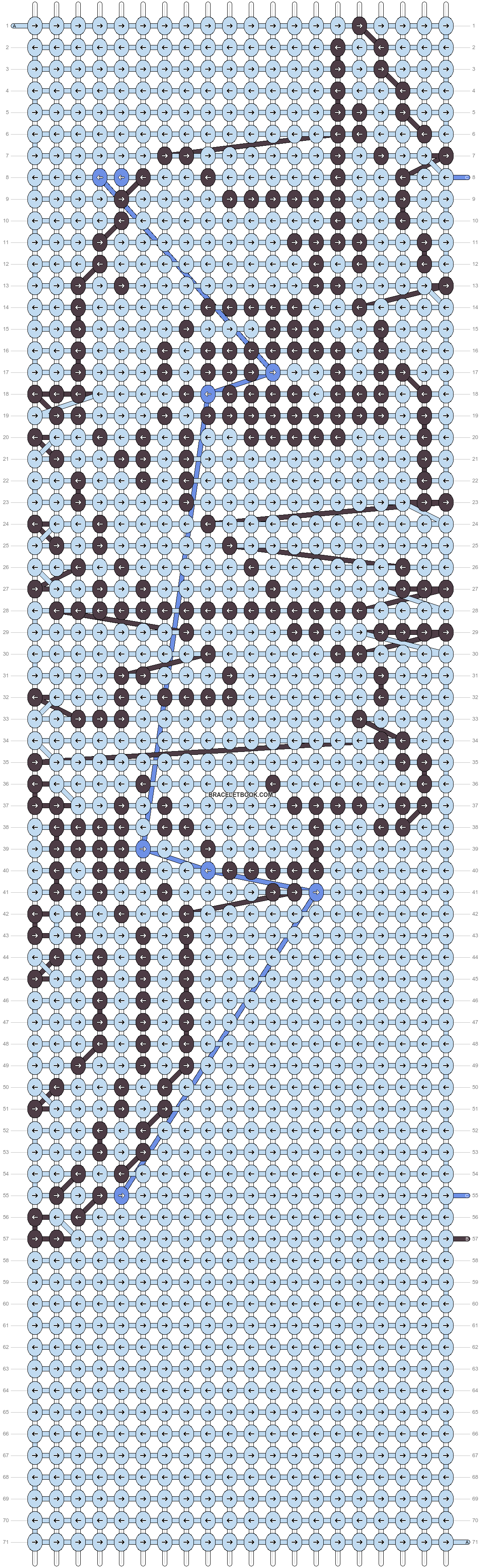 Alpha pattern #1154 variation #19513 pattern