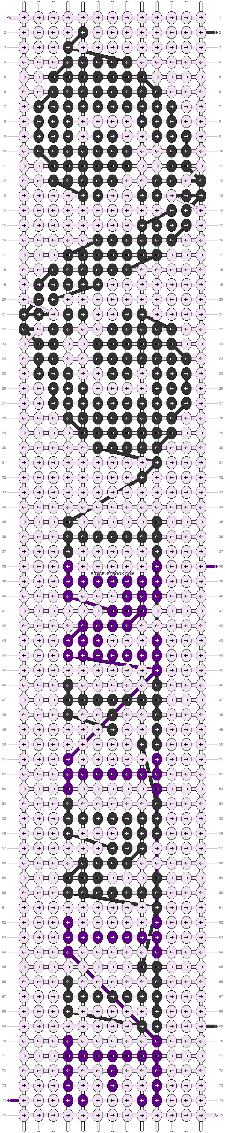 Alpha pattern #18098 variation #19586 pattern
