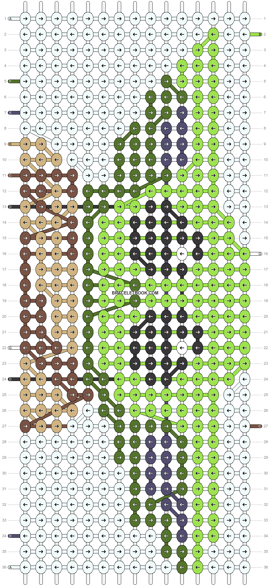 Alpha pattern #29713 variation #19706 pattern