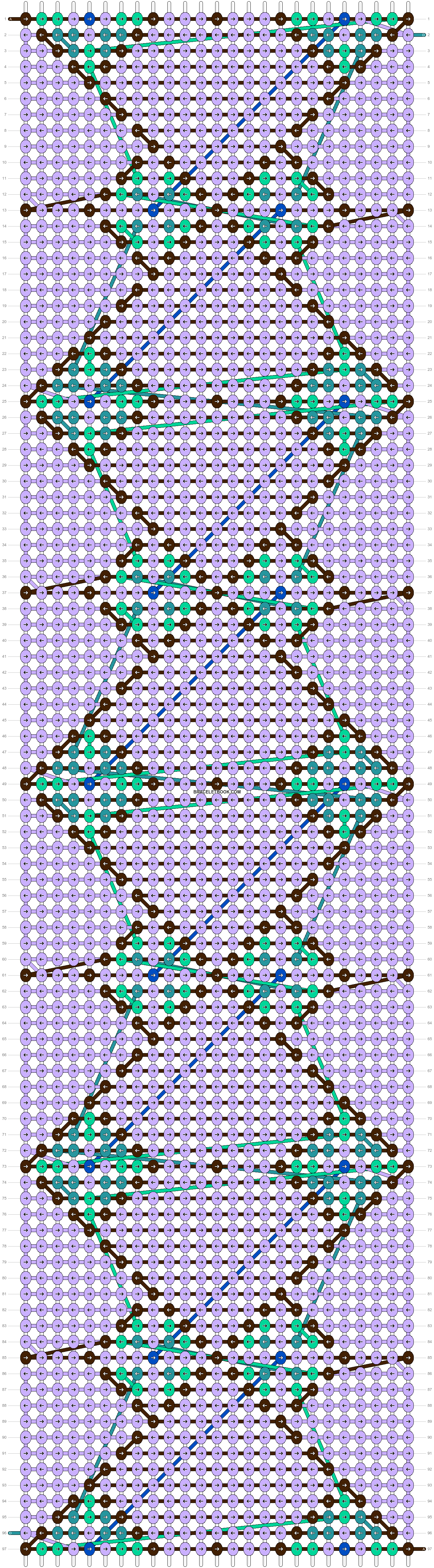 Alpha pattern #18019 variation #19869 pattern