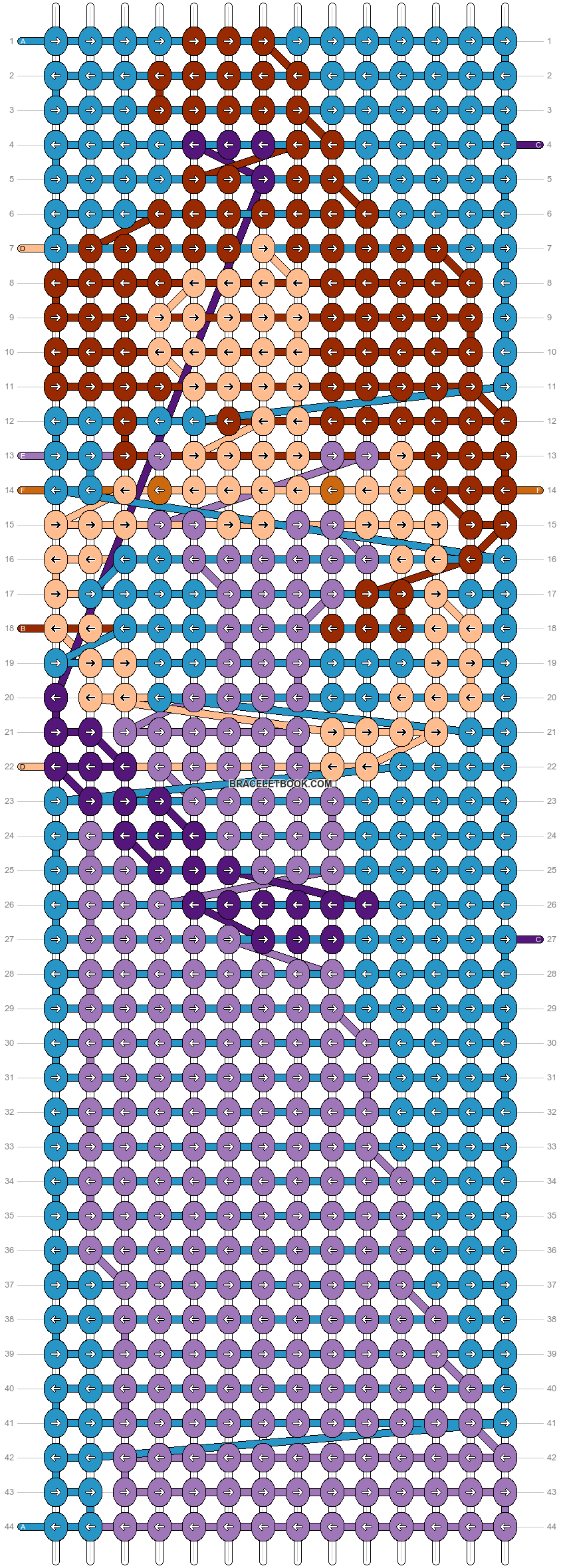 Alpha pattern #17900 variation #19985 pattern