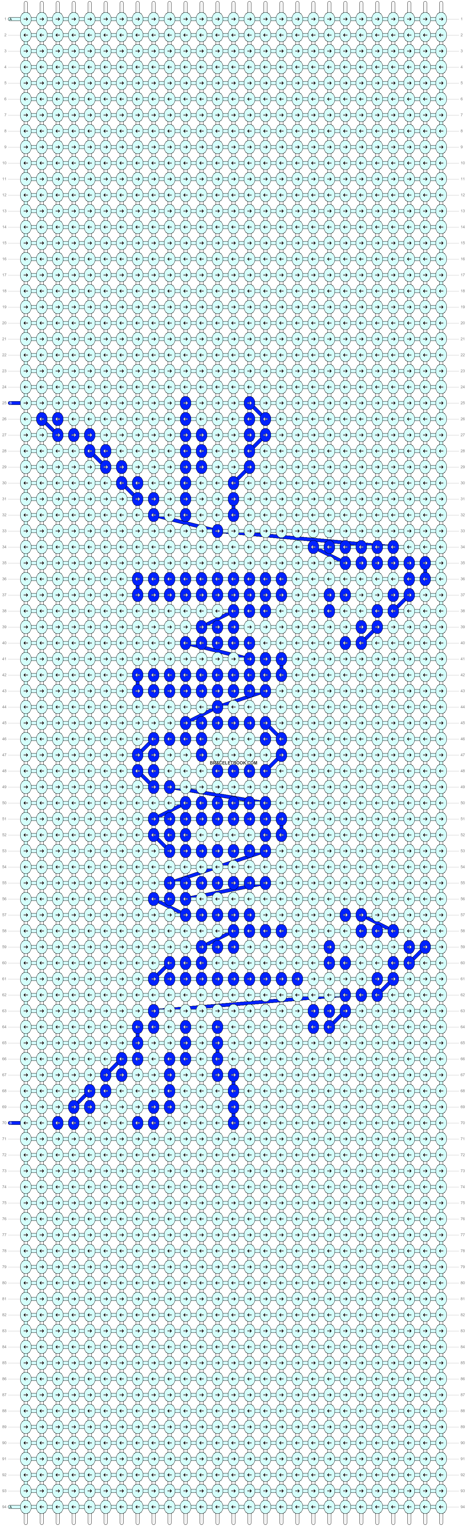 Alpha pattern #31213 variation #20144 pattern