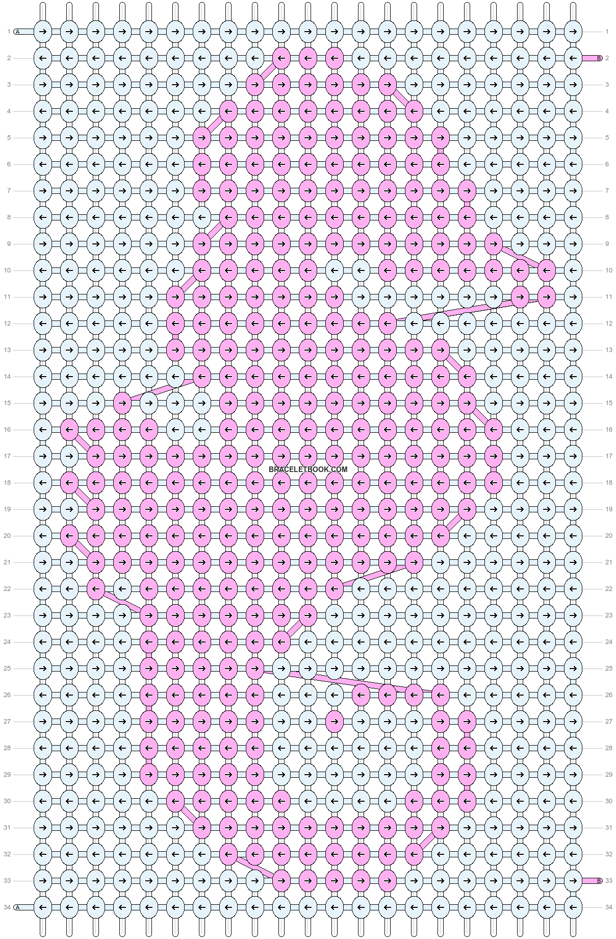 Alpha pattern #11884 variation #20160 pattern
