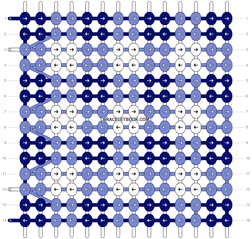 Alpha pattern #11574 variation #20731 pattern