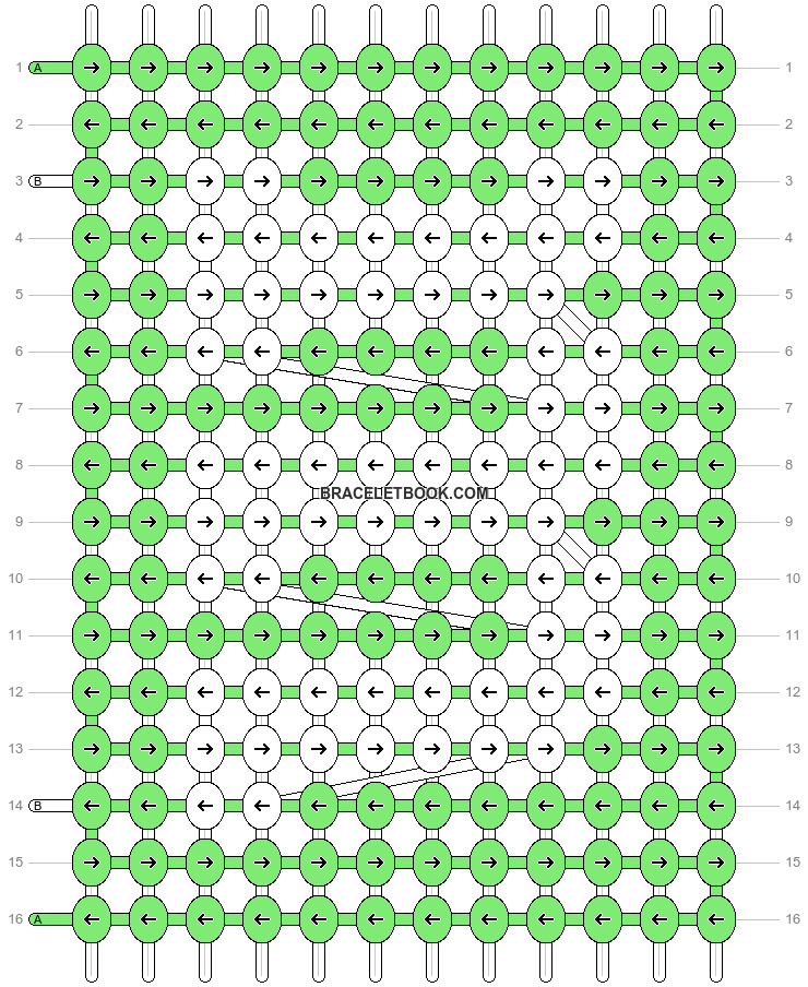 Alpha pattern #286 variation #21531 pattern