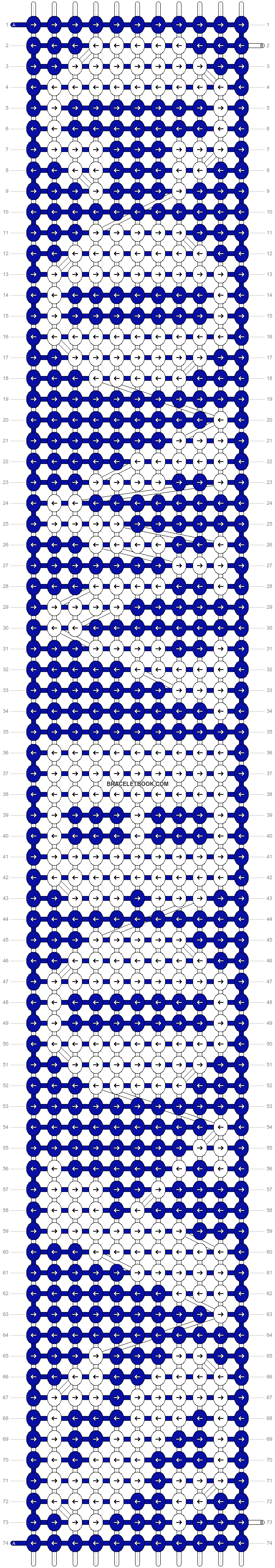 Alpha pattern #2485 variation #21828 pattern