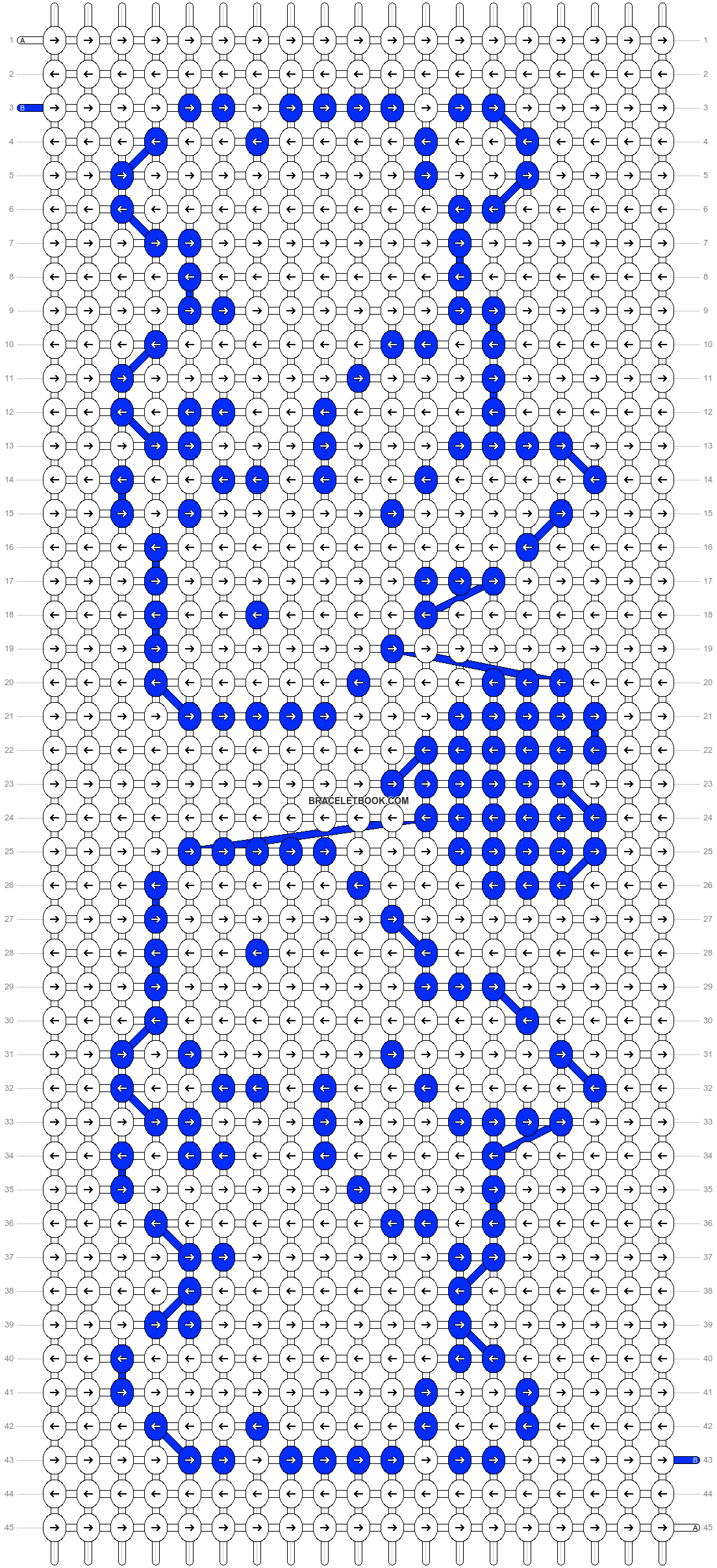 Alpha pattern #9125 variation #21949 pattern