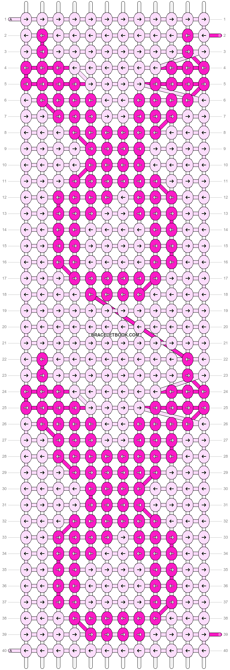 Alpha pattern #4136 variation #22067 pattern