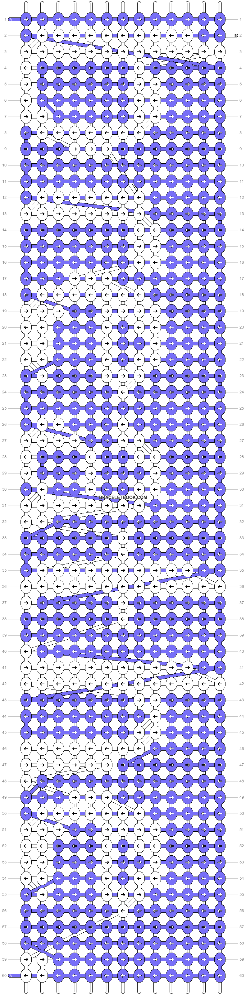 Alpha pattern #4050 variation #22635 pattern