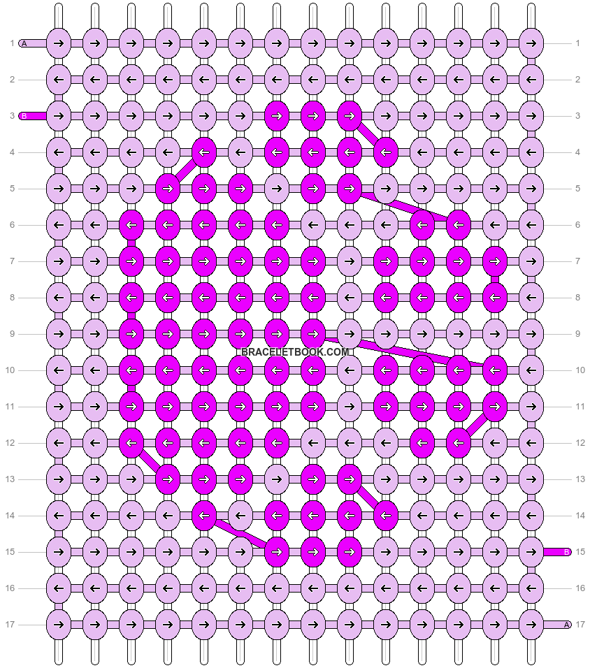 Alpha pattern #18041 variation #22902 pattern