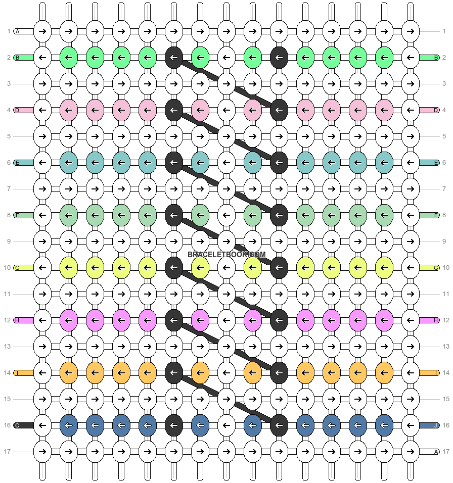 Alpha pattern #9151 variation #23061 pattern