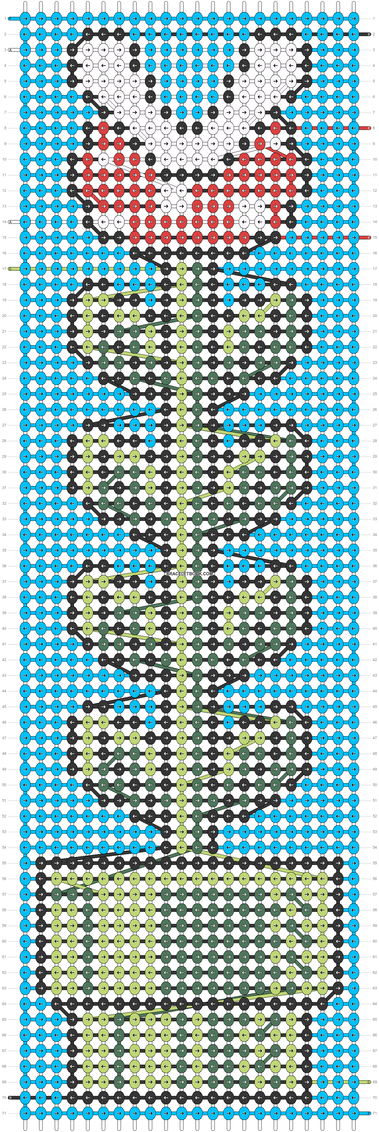 Alpha pattern #29430 variation #23150 pattern