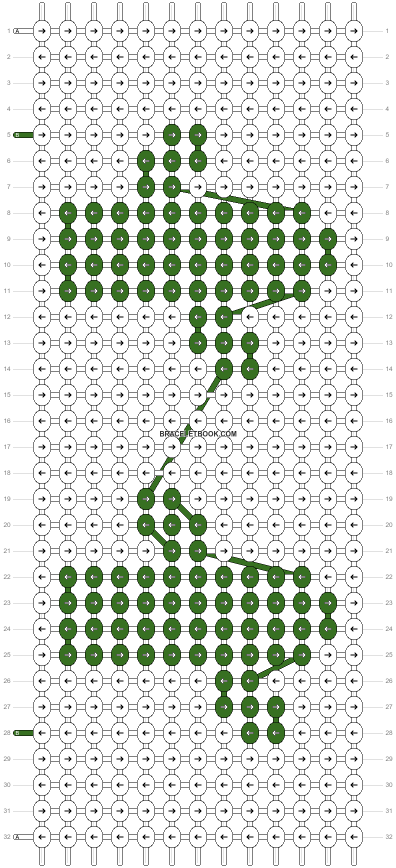Alpha pattern #21182 variation #23205 pattern