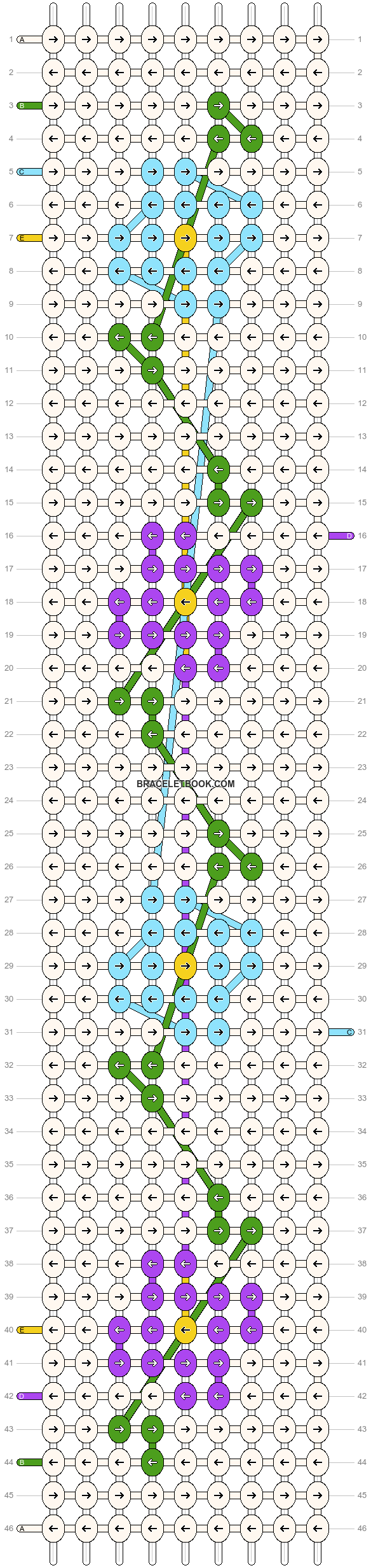 Alpha pattern #19236 variation #23299 pattern