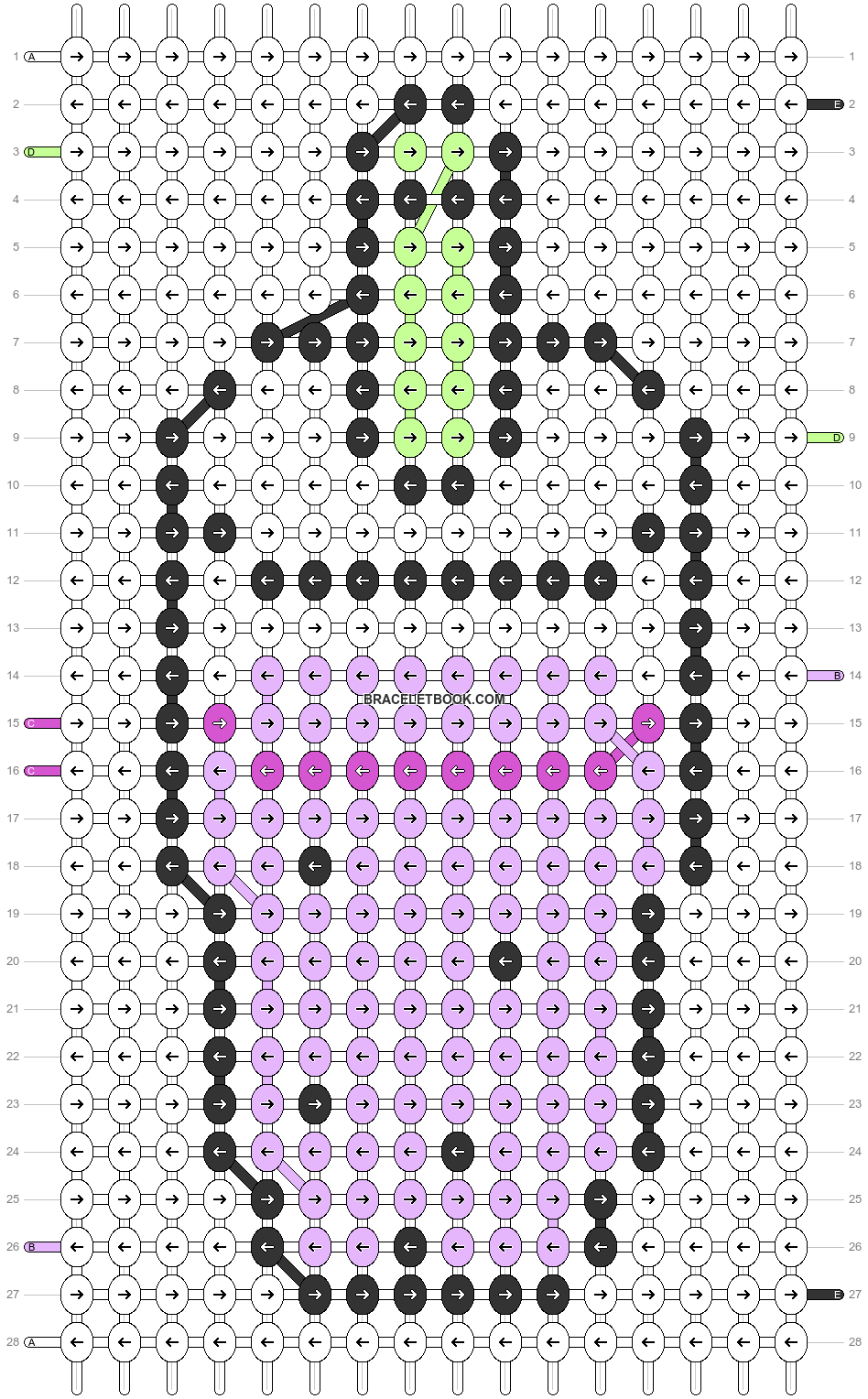 Alpha pattern #27355 variation #23342 pattern