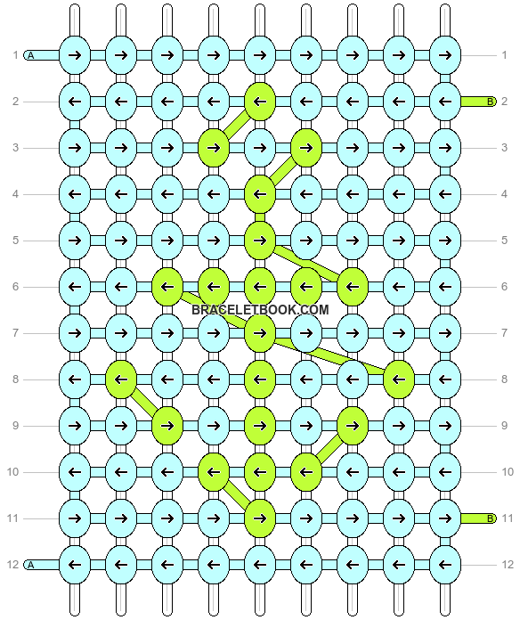 Alpha pattern #481 variation #23448 pattern