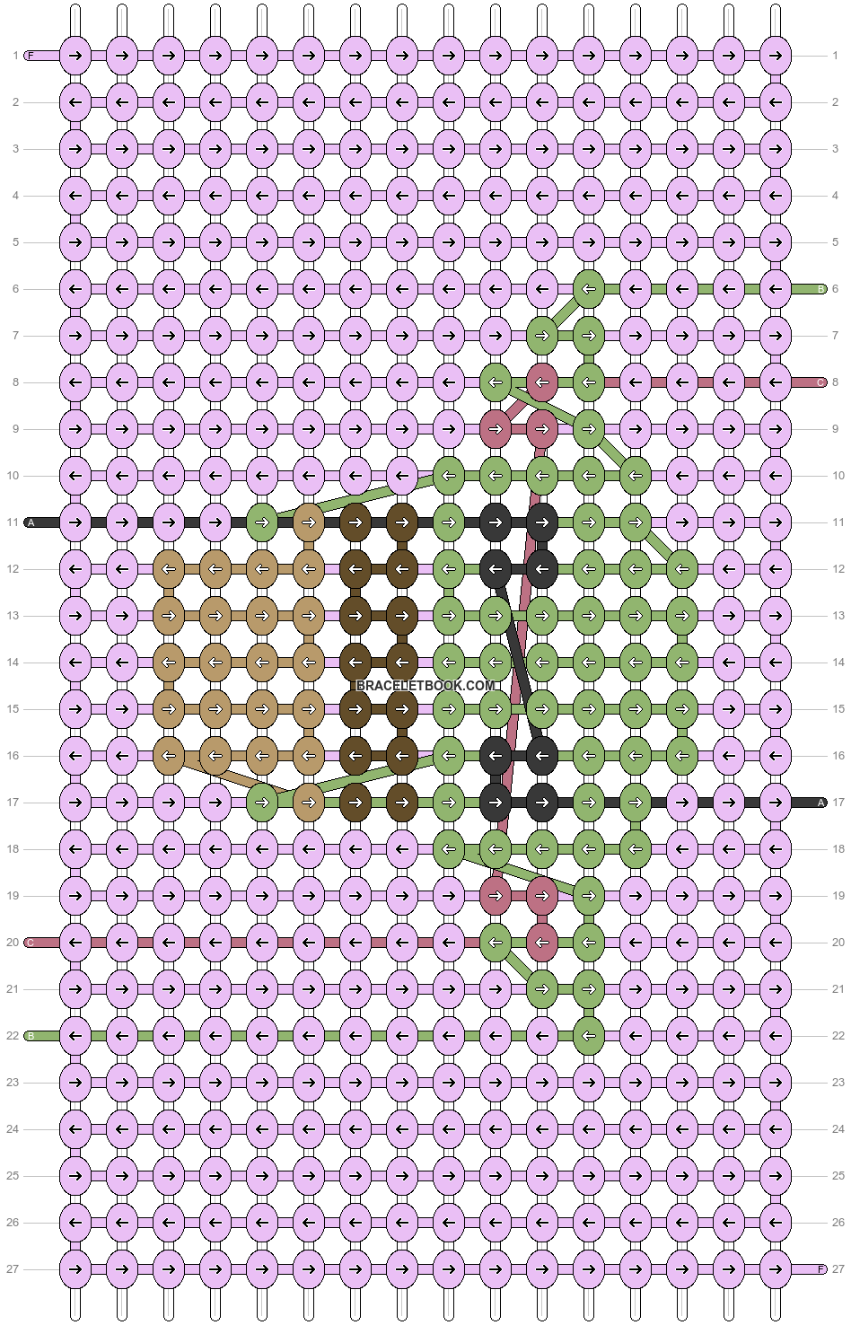 Alpha pattern #30496 variation #23491 pattern