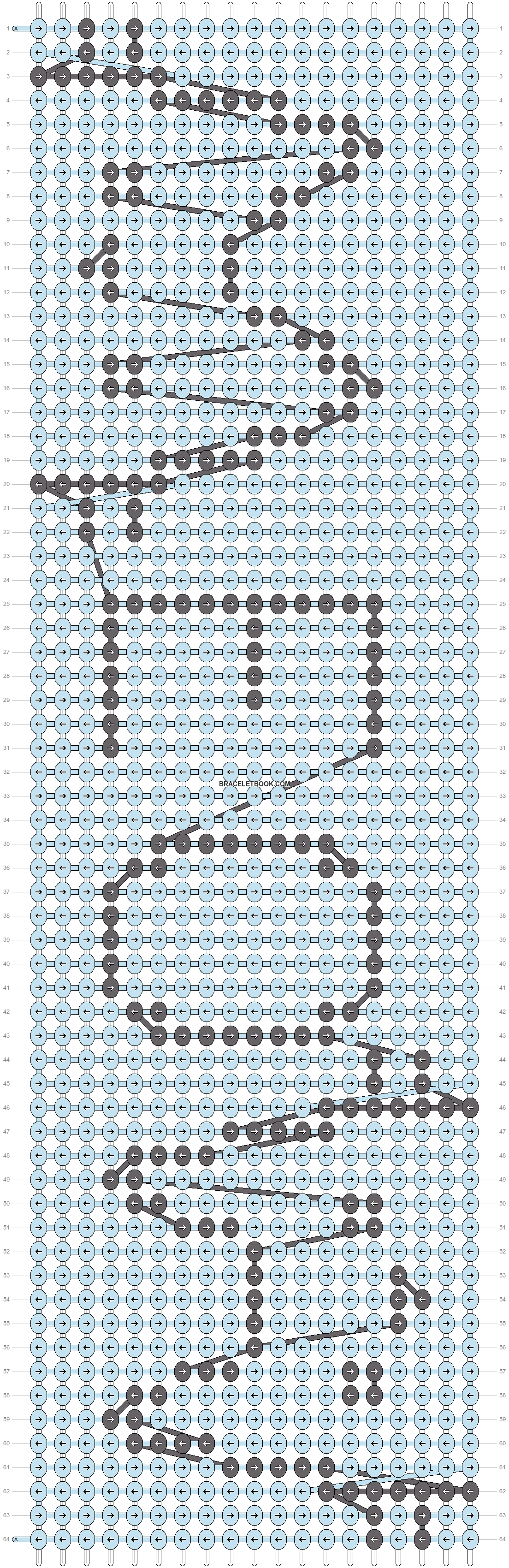 Alpha pattern #22906 variation #23734 pattern