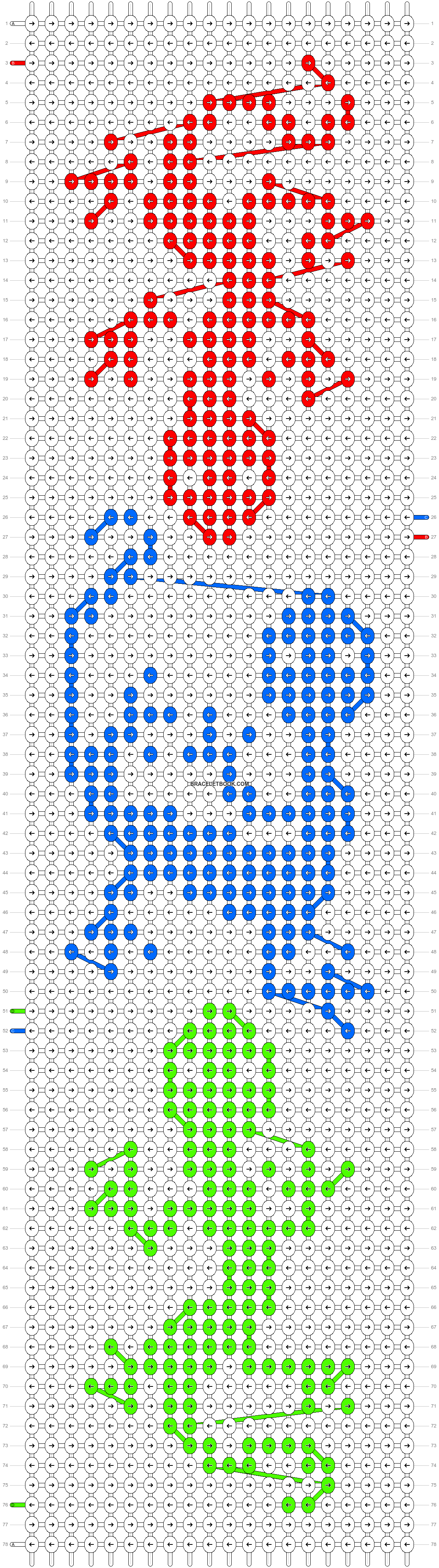Alpha pattern #33321 variation #23765 pattern