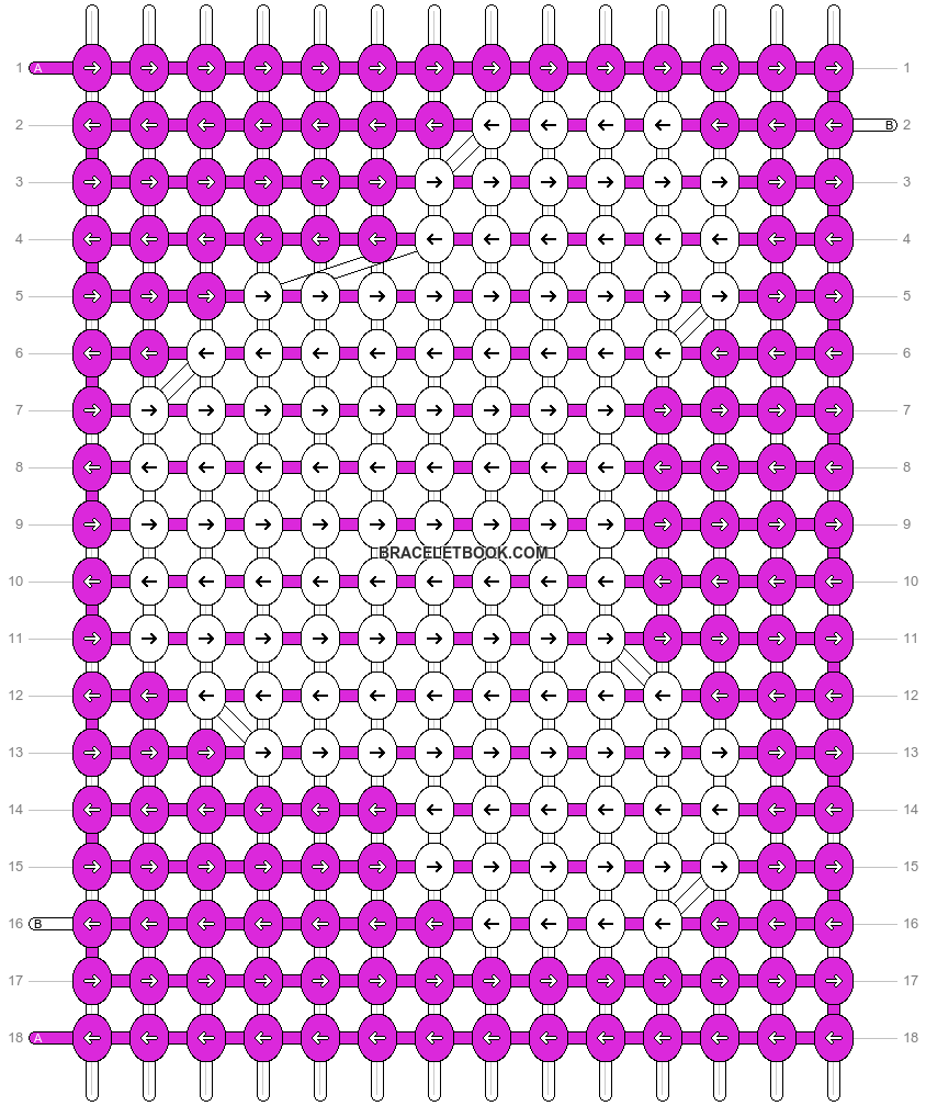 Alpha pattern #3656 variation #23956 pattern