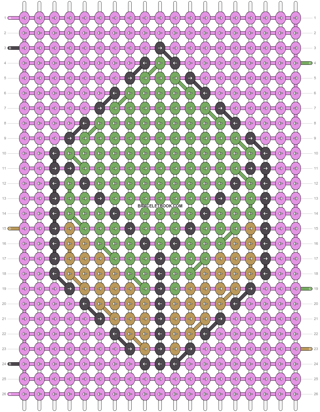 Alpha pattern #33382 variation #24014 pattern