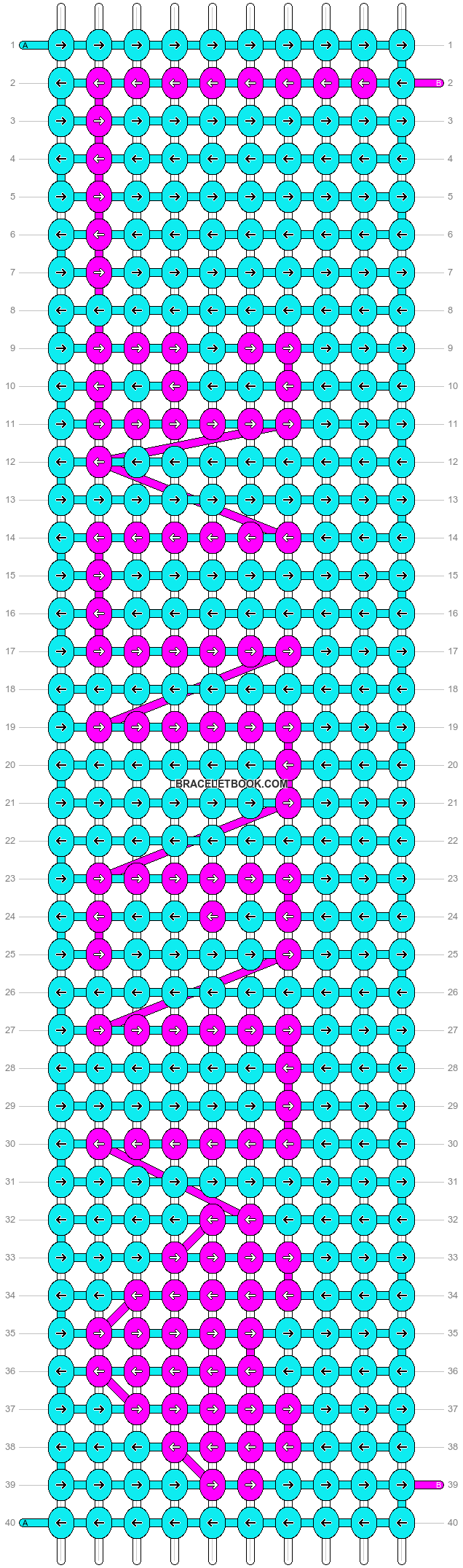 Alpha pattern #2171 variation #24222 pattern