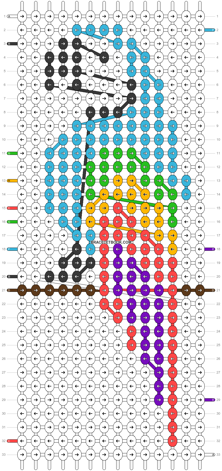 Alpha pattern #24120 variation #24704 pattern