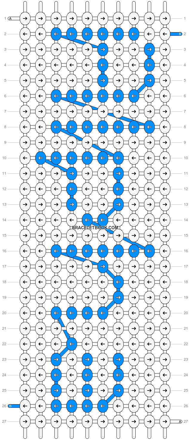 Alpha pattern #696 variation #24705 pattern