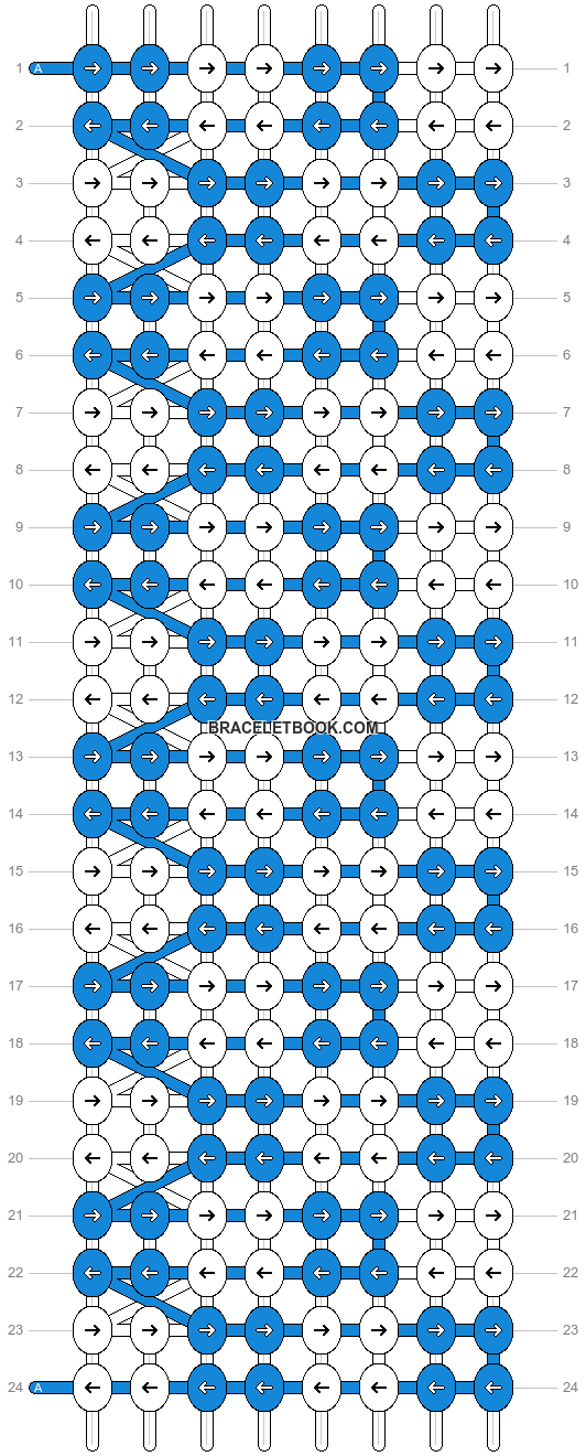 Alpha pattern #26623 variation #24814 pattern
