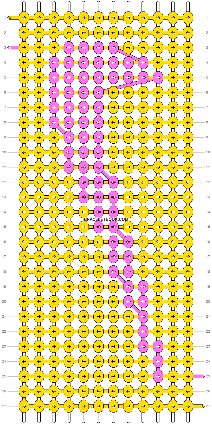 Alpha pattern #5248 variation #25063 pattern