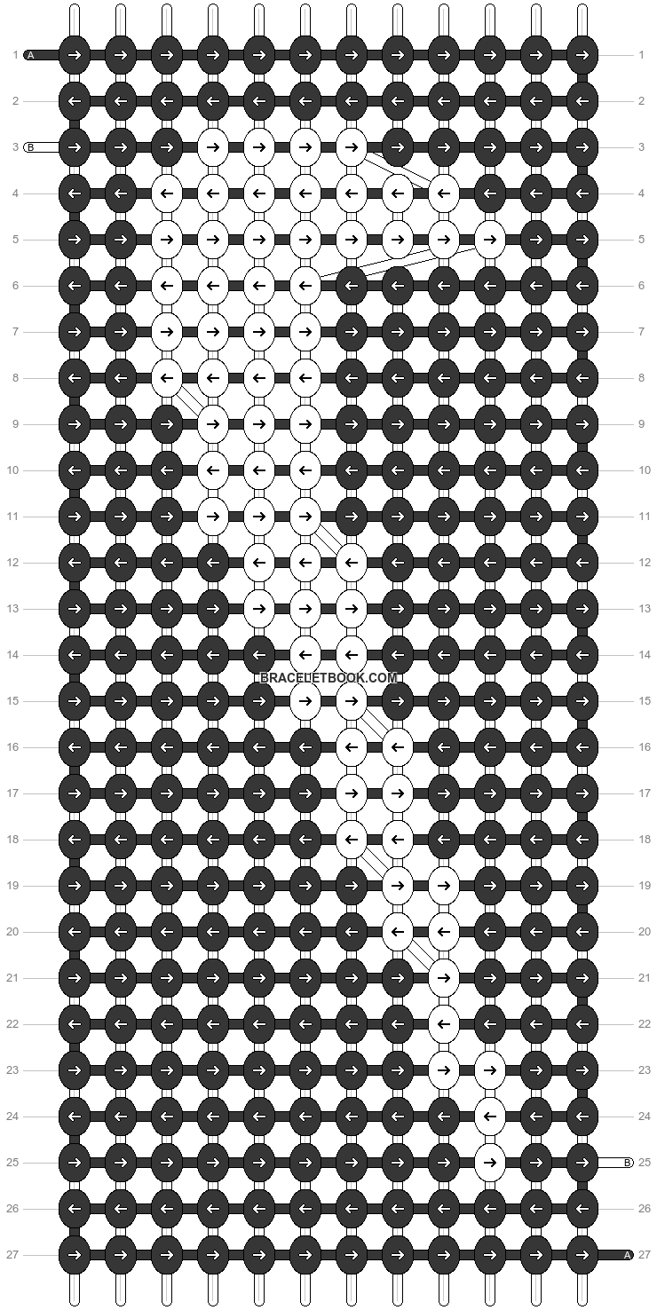 Alpha pattern #5248 variation #25148 pattern