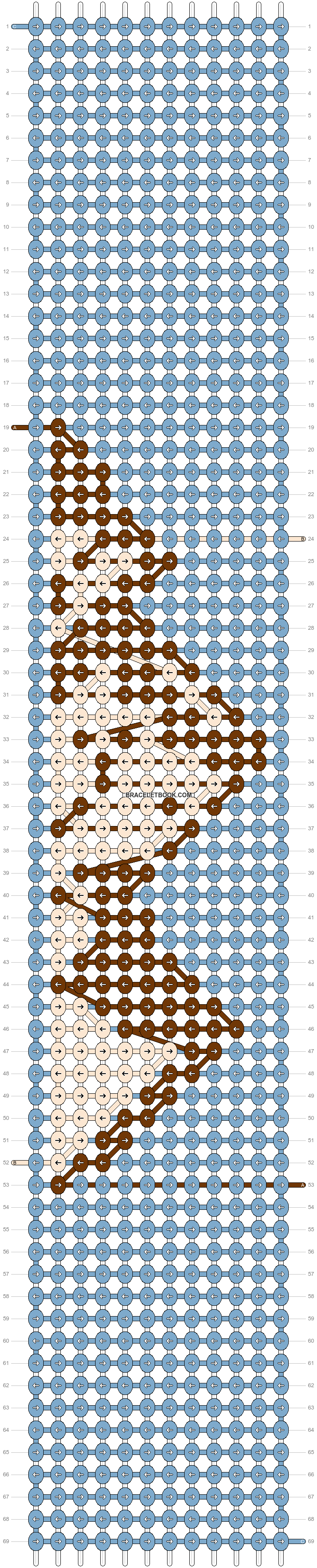 Alpha pattern #33464 variation #25163 pattern