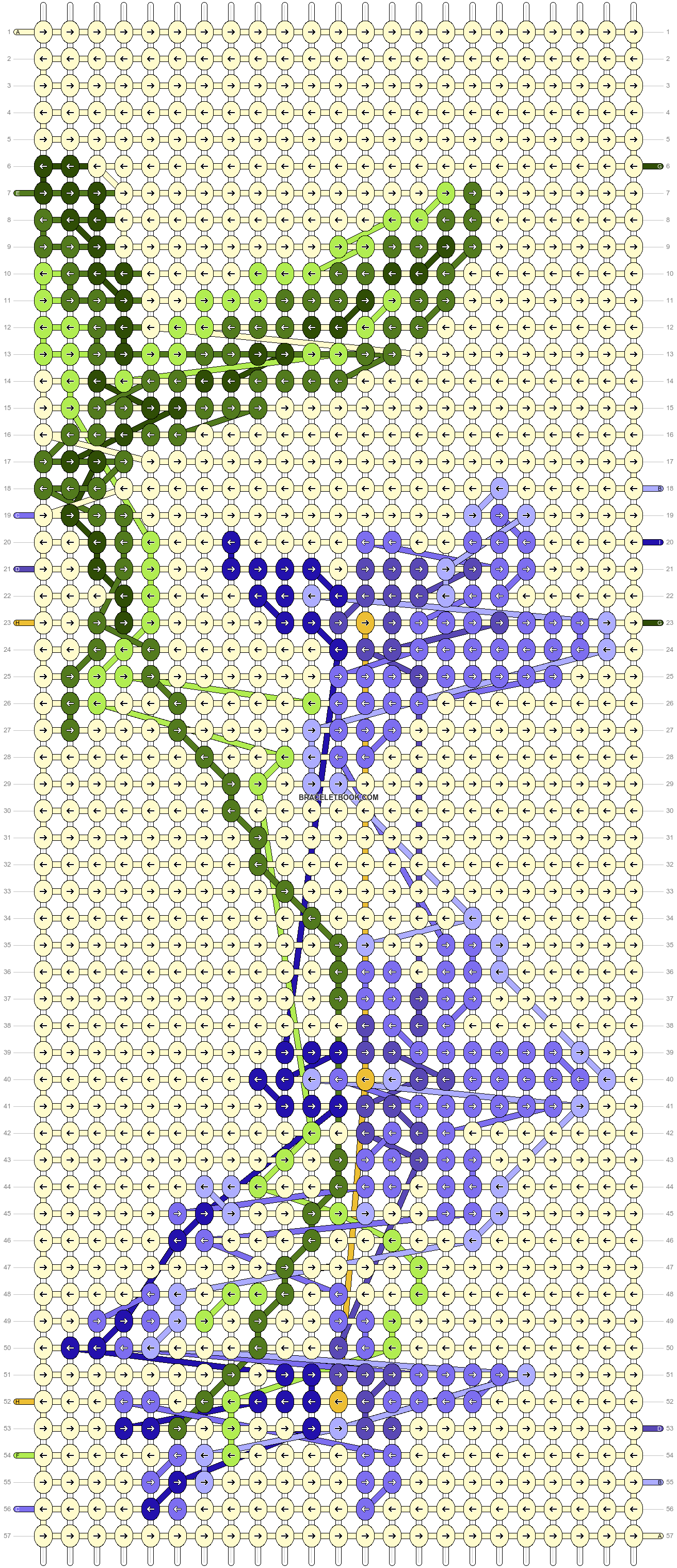 Alpha pattern #20722 variation #25460 pattern
