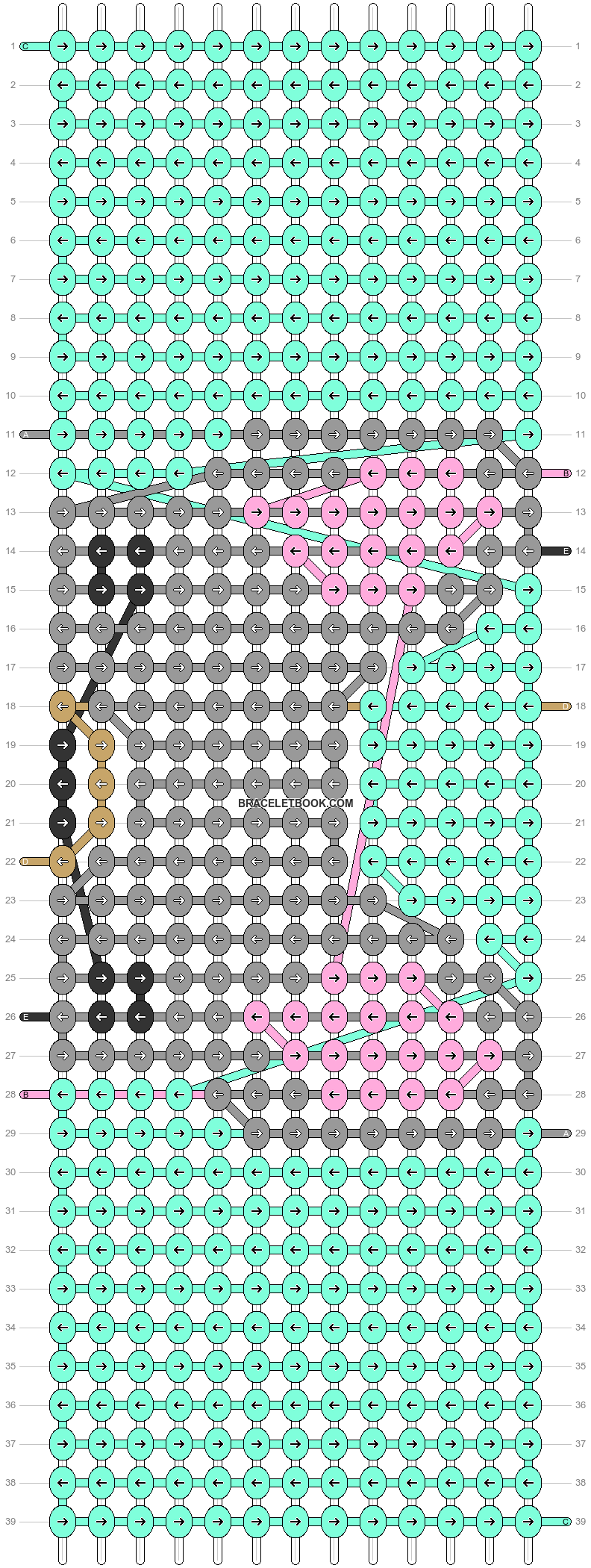 Alpha pattern #22880 variation #25484 pattern