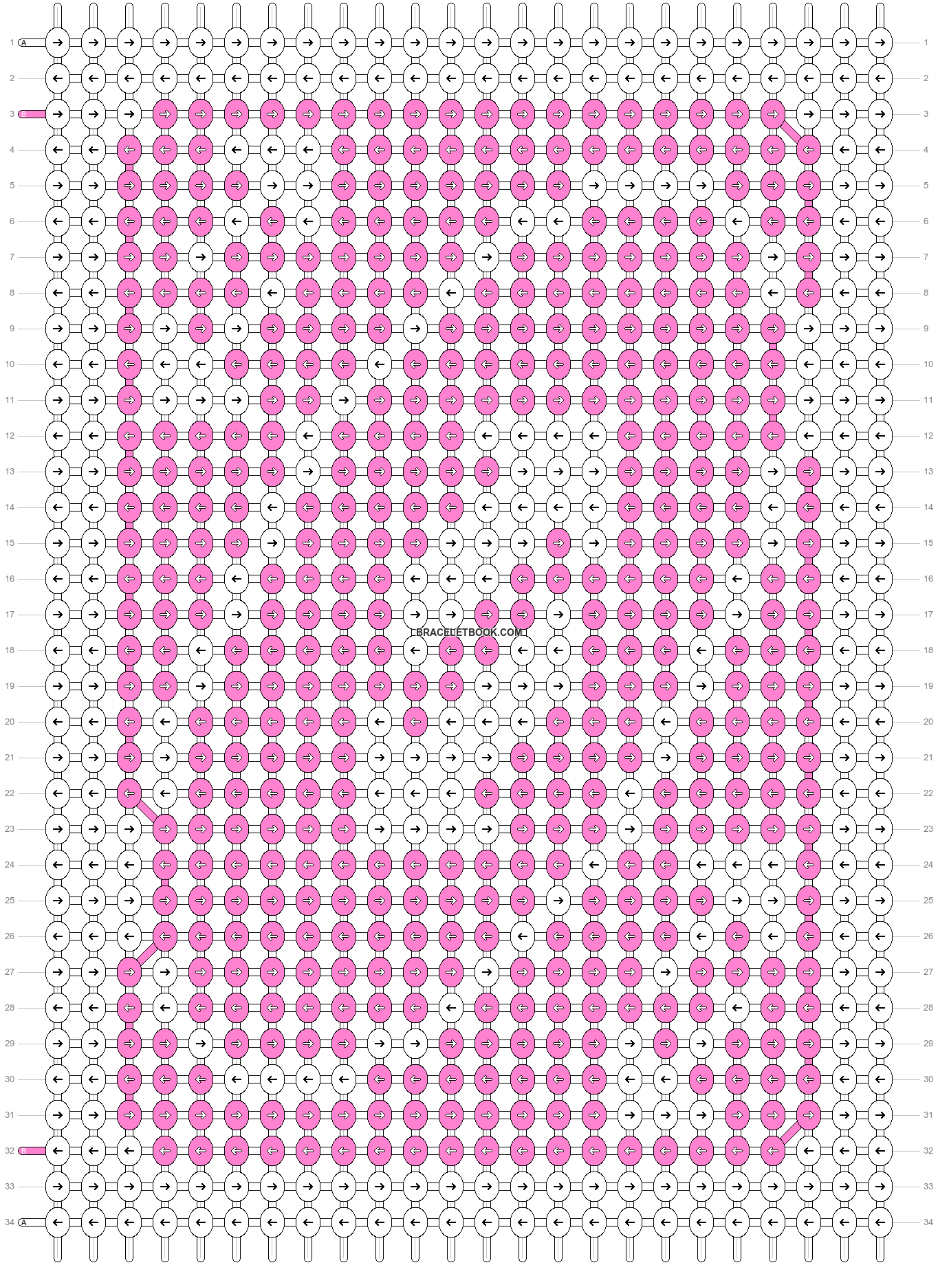 Alpha pattern #29409 variation #25740 pattern