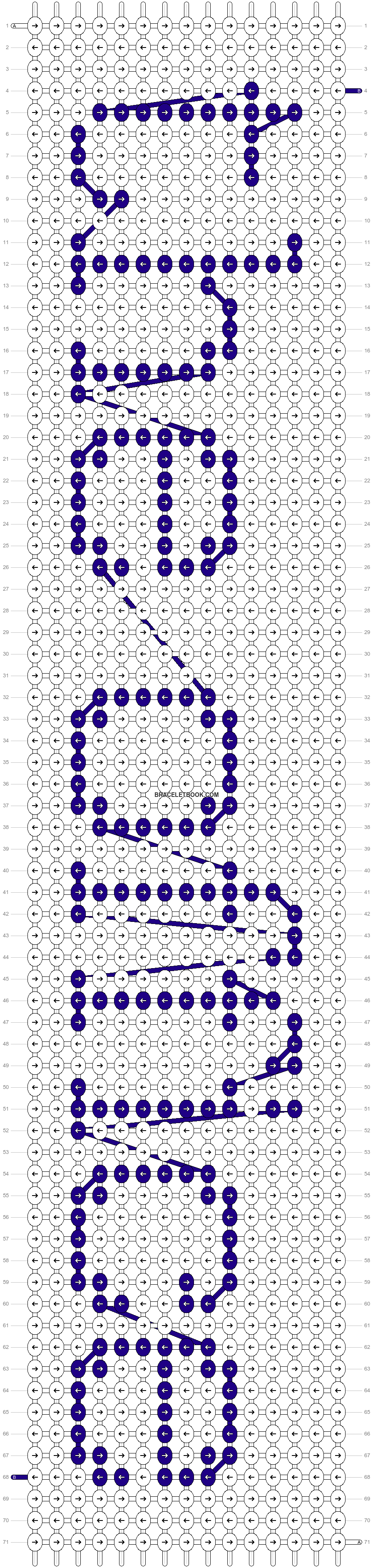 Alpha pattern #27622 variation #25826 pattern