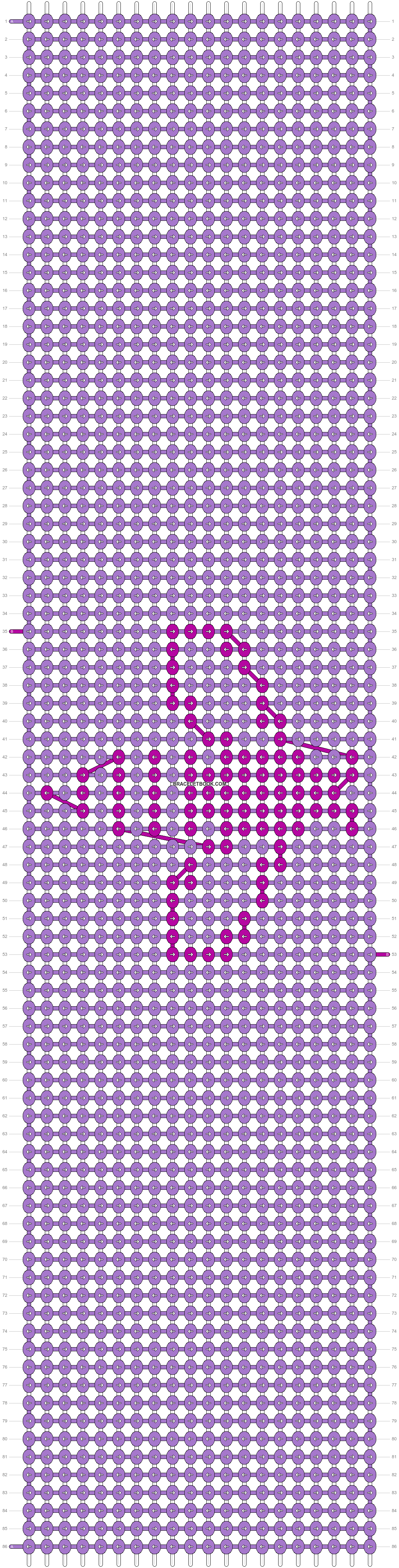 Alpha pattern #29126 variation #25849 pattern