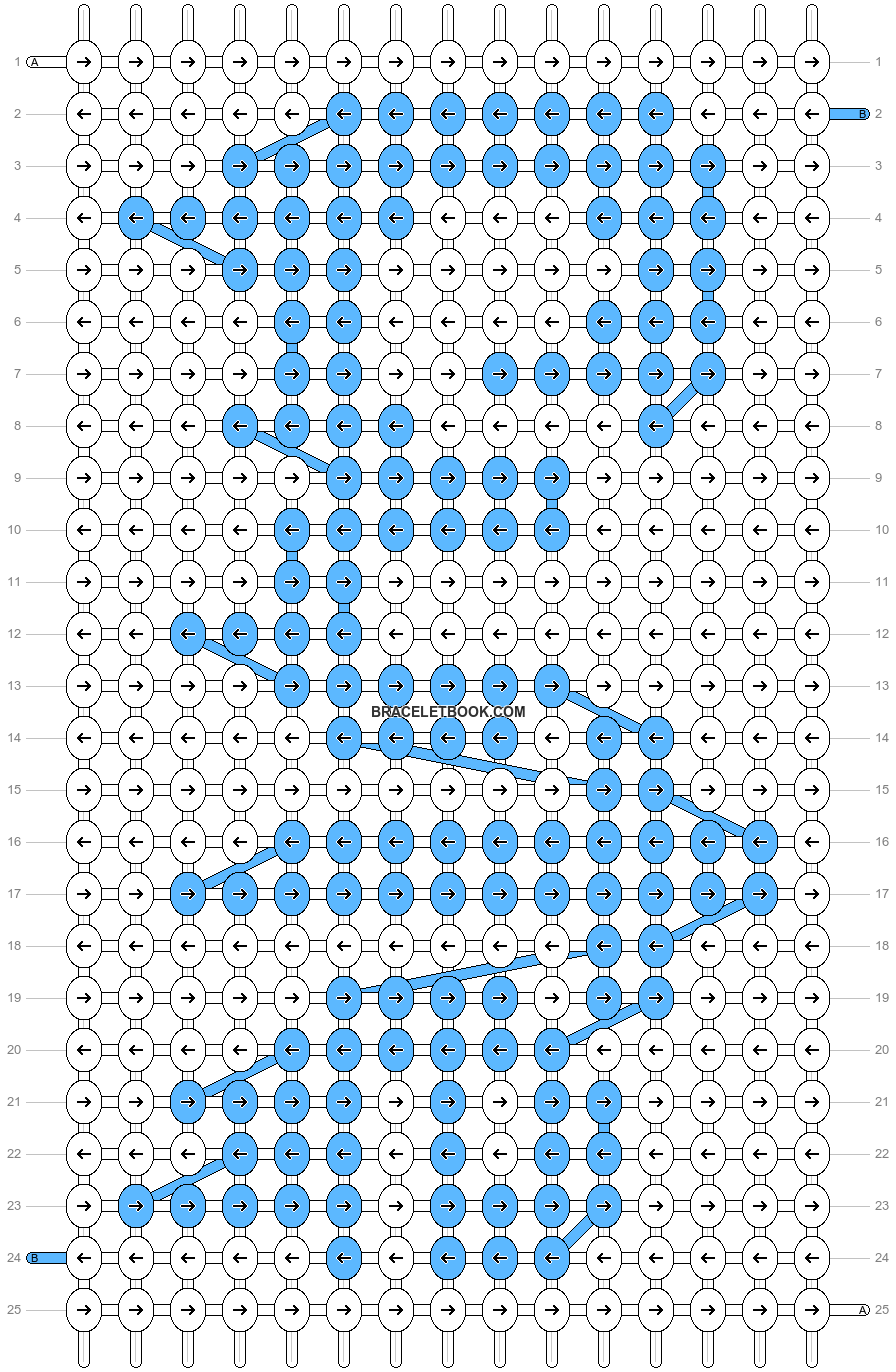 Alpha pattern #32833 variation #25893 pattern